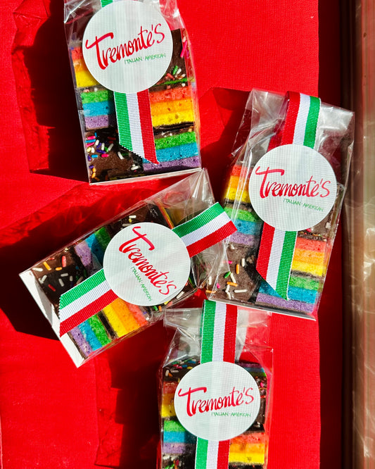 JUNE SPECIAL - PRIDE RAINBOW COOKIES - ONE DOZEN