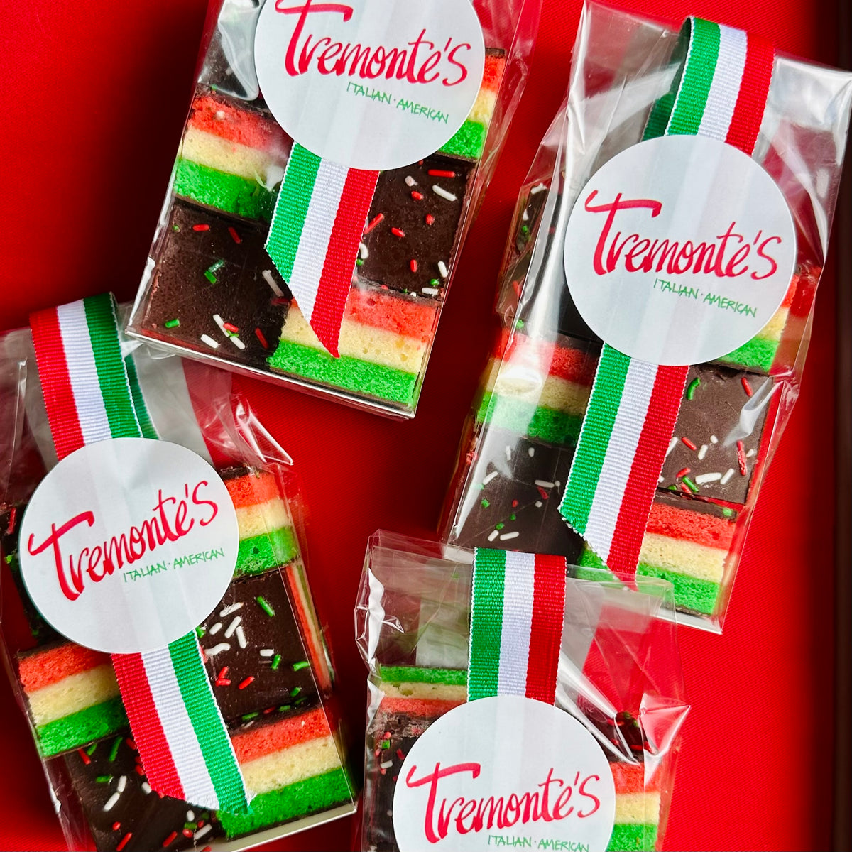 OCT 24th - POP-UP PREORDER - ITALIAN RAINBOW COOKIES, TRADITIONAL - 6pk